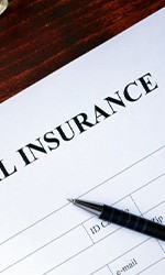 Dental insurance form sitting on a desk
