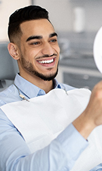 Man with veneers in Studio City